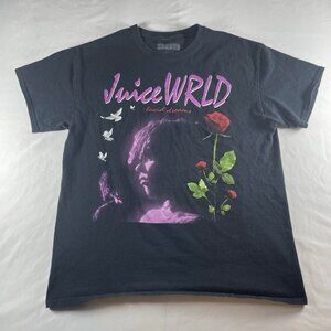 Juice WRLD "Lucid Dreams" T-Shirt Men's Size Large Black Rap Tee 999 Club Merch